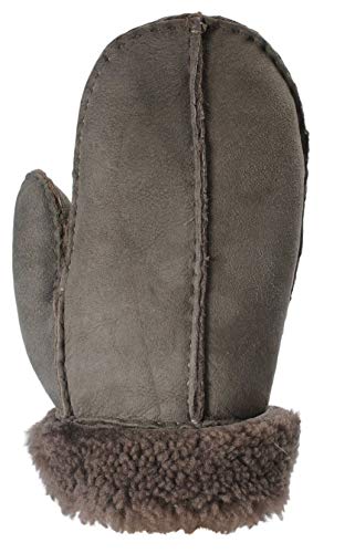 Nordvek 3-8 Years Childrens Sheepskin Mittens for Boys & Girls Gloves # 325-1003