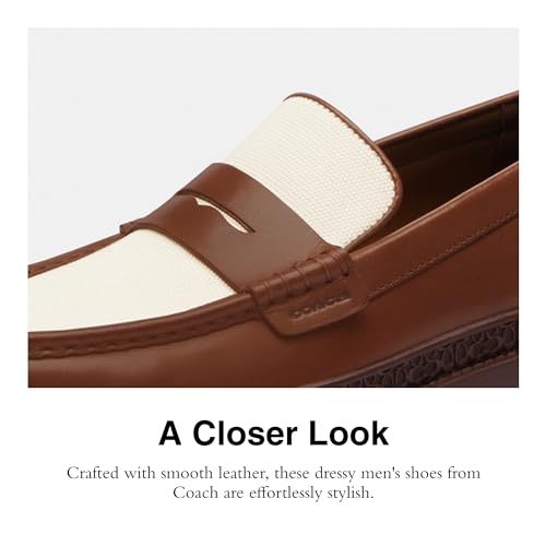 Coach Men's Cooper Canvas Loafer4