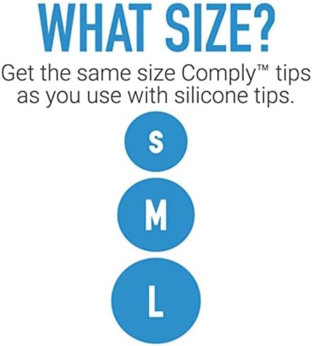 Miniatura 7 de Almohadilla para audífono de espuma premium Comply, para profesionales del deporte por Jaybird Beats by Dre specific S Negro