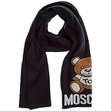 Made in Italy Moschino herren teddy Schal blu