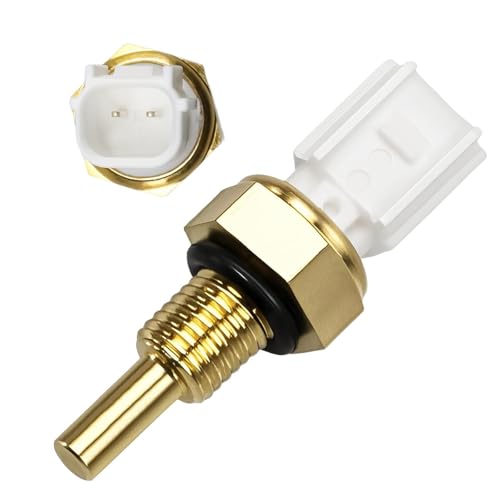 LQYLMY Coolant Temp Sensor, ECT Water Temperature Sensor, Temp Switch Compatible with Honda Accord Civic HR-V Pilot Acura ZDX TSX RDX Replace#: 37870-RTA-005 37870-RWC-A01