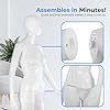 SereneLife Realistic Female Full Body Mannequin Torso – 68.9” Adjustable Dress Form with 360° Head Rotation, Detachable Limbs & Durable Metal Base for Fashion Boutiques & Clothing Displays #3