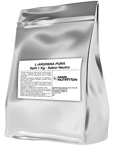Arginina Po 1Kg 1 Kilo Quilo Mais Nutrition
