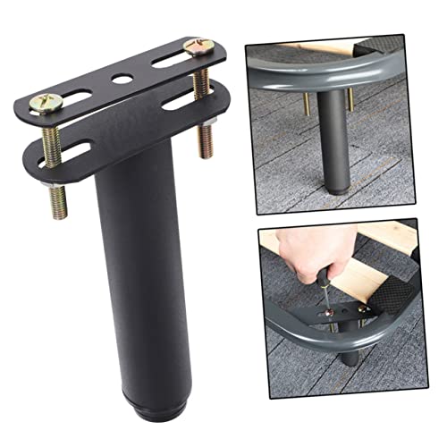 Patas de cama ajustables con base de planchar para muebles y sofa 5