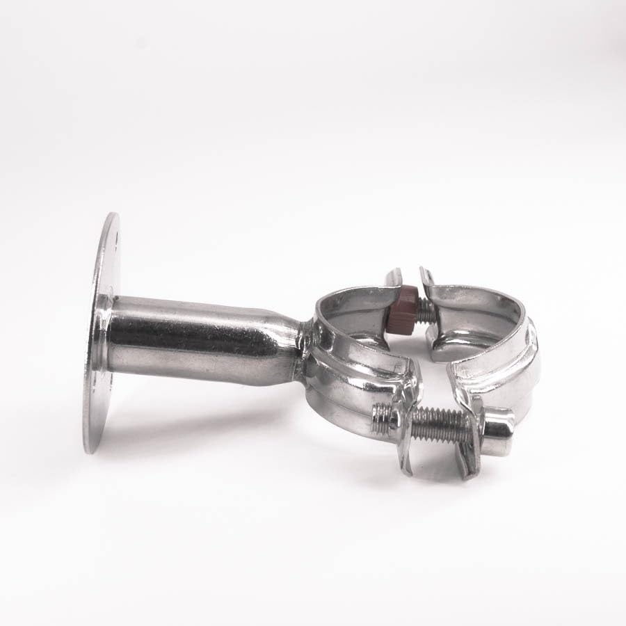1 pz 12-108mm 3/4 "-4" Staffa di Supporto for Tubo Morsetto 1-1/2 "38mm Clip Con Piastra Base In Acciaio Inox 304 for La Produzione Birra L = 50mm(Fit OD 32-34mm)