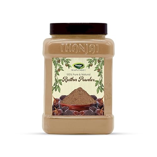 Image of Thanjai Natural Soapnut Powder (Reetha /Aritha) 250g | 100% Pure Sapindus Mukorossi Powder | Natural Hair Cleans | Natural