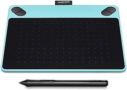 Wacom Intuos Draw Creative Pen Tablet CTL490DB- Small Blue - (Renewed)