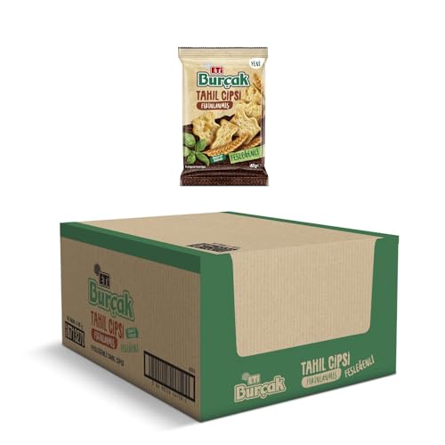 Eti Burçak Fesleğenli Tahıl Cipsi 40 g x 14 Adet