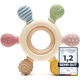 baby spielzeug Das perfekte Geschenk: Unser Beißring ist ein beliebtes Geschenk für Babypartys, Thanksgiving, Weihnachten und andere Anlässe. Er kann leicht mit anderen Geschenken kombiniert werden. Sollte unser Produkt aus irgendeinem Grund nicht Ihren Erwartungen entsprechen, bieten wir einen Ersatz oder eine Rückerstattung innerhalb von 30 Tagen an.