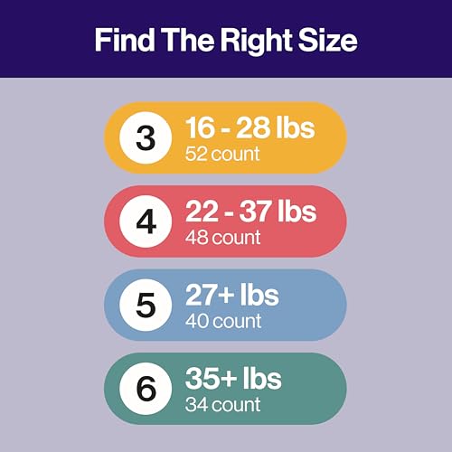The Honest Company Overnight Diapers, Cozy Cloud, Size 4, 48 Count | Baby Diapers, Size 4 (22-37 Lbs), 48 Ct. Hypoallergenic. For Sensitive Baby Skin, All-Day Comfort & Protection. - image 8