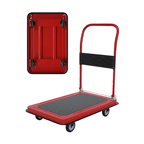 Chariot à main à plate-forme mobile pour éviter le mal de dos