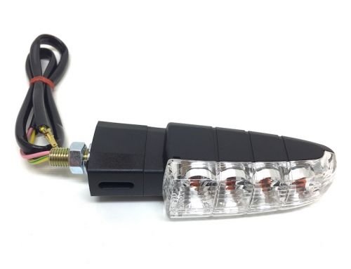 Streetparts24 Blinker Blinkerleuchte Vorne Rechts Hinten Links E-Zulassung passend für Aprilia RS 50, RS 125, GPR 125 (2004-2010)