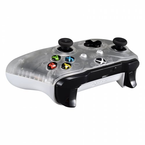 UN-MODDED Custom Controller compatible with Xbox One S/X Unique Design - Multiple Colors Available (Crystal Clear)