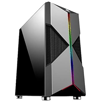Gabinete Gamer Mid Tower HOLT RGB FORTREK