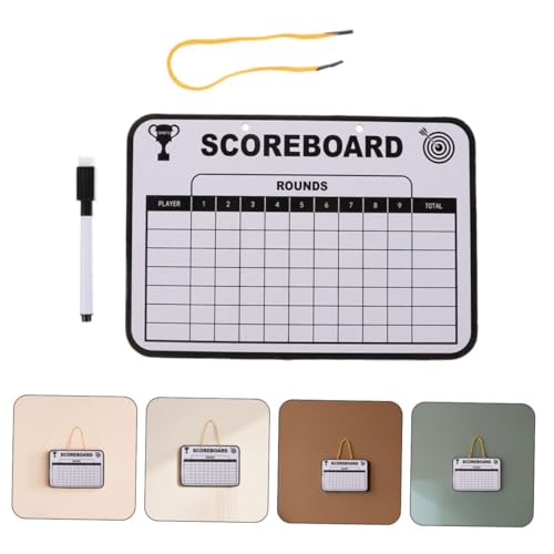 Juego 2 pizarras borrables para puntajes de golf miniatura 7