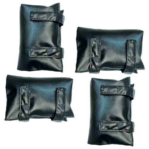 CAZSTYK Pack of 4 Freeze Covers for Water Faucets PU Leather Waterproof Outdoor Use Cold Weather Shield Freeze Cover Multi Purpose Outdoor