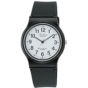 CITIZEN Q&Q VP46-852 Watch with Falcon Analogue Display, Water Resistant to 10 atm, White