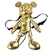 CERDÁ LIFE'S LITTLE MOMENTS, Mochila Peluche Brillante de Mickey Mouse-Licencia Oficial Disney para Niños, Dorado, Edad recomendada-2-7 años