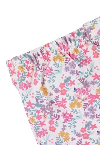 Sterntaler Badehose Blümchen für aus Bademodenstoff mit Elasthan - Kinder Badehose mit UV -Schutz 50+ - Mit praktischer Kordel zur Weitenregulierung - Ecru, 104