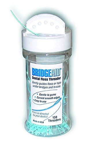 Dental Floss Threader Dispenser 150 Threaders Each - Buy 5 Get 1 Free 900 Threaders Total