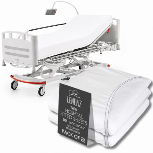 Lenenz 2 Pack Hospital Bed Sheet