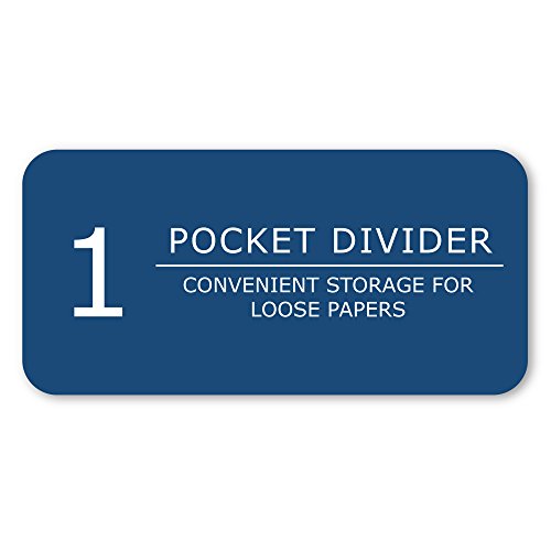 Roaring Spring Genesis College Ruled 2 Subject Spiral Notebook With Double Pocket, 9.5" X 6.5" 100 Sheets, Assorted Colors #TOP5
