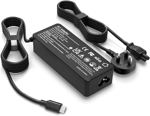 100W USB C Fast Charger, Universal All USB-C Device, AC Adapter Laptop Charger for Mac Book Pro/Air, Chromebook, Dell, HP, Asus, Lenovo, Samsung and more