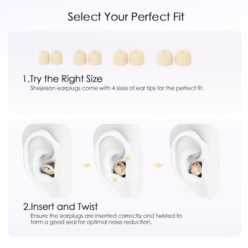 Image of Adjustable High Fidelity Concert Ear Plugs, Hearing Protection | 3 Noise Reduction Modes, Reusable Earplugs for Concerts, Rave, Sporting Events, Musicians, etc., 4 Ear Tip Sizes (XS /S /M /L)