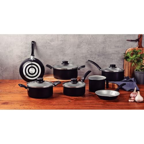 Jogo de Panelas Tramontina Turim em Alumínio com Revestimento Interno e Externo em Antiaderente Star