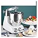 Aynqutkub Stainless Steel Mixing Bowl Compatible for Ankarsrum 6230 Chef Machine 2.5L Mixing Bowl Kitchen Auxiliary Mixer Accessories Mixer Parts