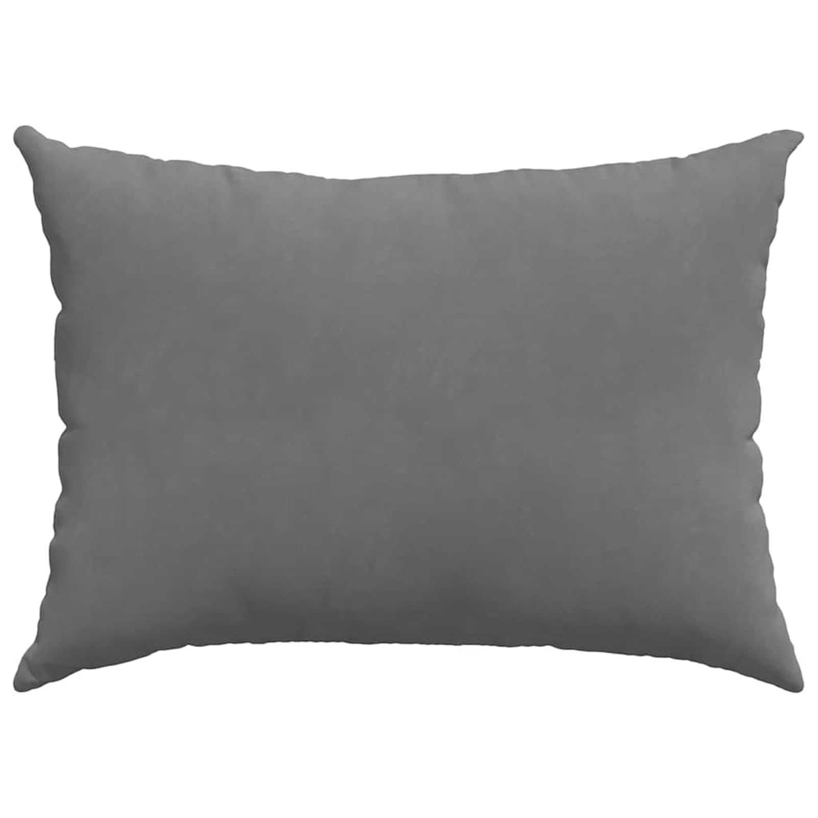 Cuscini da divano, 2 pezzi, grigio scuro, 70 x 50 cm, tessuto sfoderabile, con imbottitura in poliestere, per soggiorno e camera da letto
