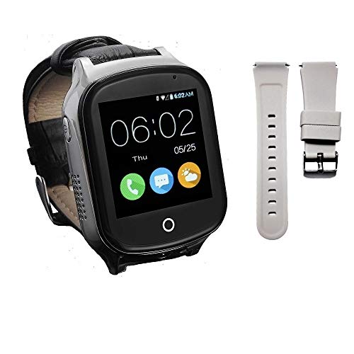 (Give Replaceable Strap) 3G GPS Watch for Kids Elderly,WiFi Phone Call, KKBear Real-time