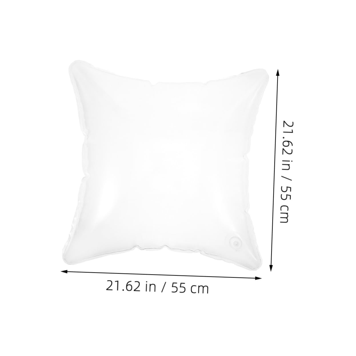 Cuscino Gonfiabile Trasparente per Viaggio e Trekking, Pvc
