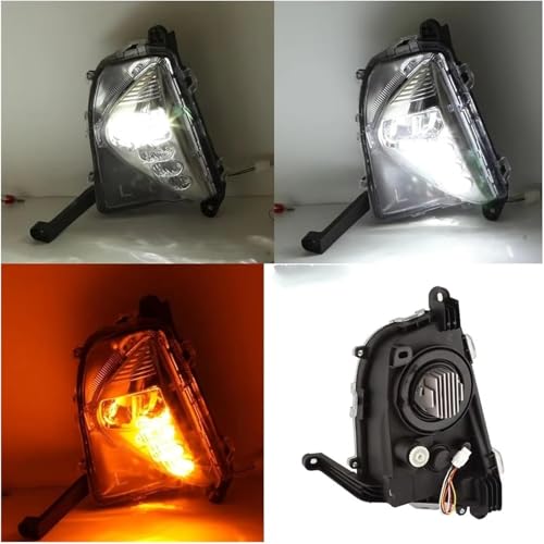 Phares pour Toyota Prius 2016-2018 haute luminosité avec antibrouillards et feux diurnes - 4