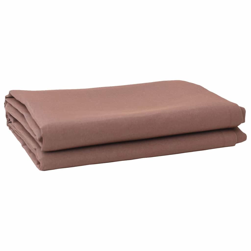 Tissu de remplacement pour store banne usé 1000x160 cm marron moderne
