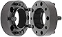 LSAILON 2 pcs 5x5.9/5x150 5x5.9/5x150 Wheel Spacers 2 inch 5LUG 110CB with 14x1.5 Studs Compatible with 1998-2002 for LX470 2007-2019 for Tundra