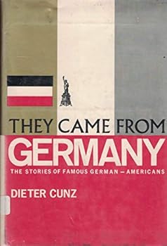 Hardcover They came from Germany;: The stories of famous German-Americans Book