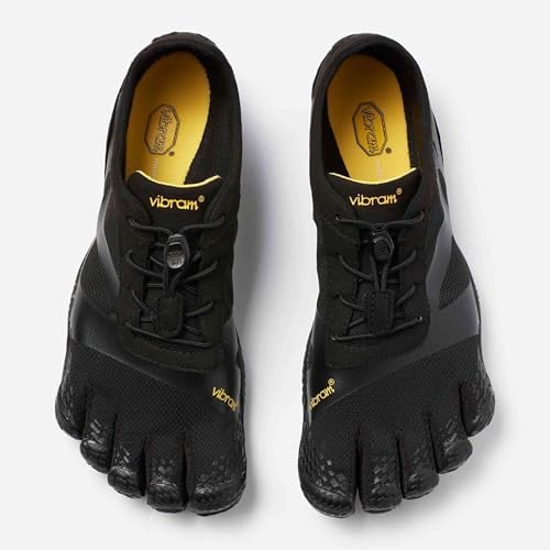 Vibram FiveFingers KSO Tênis masculino para trilha, Preto/preto, 9