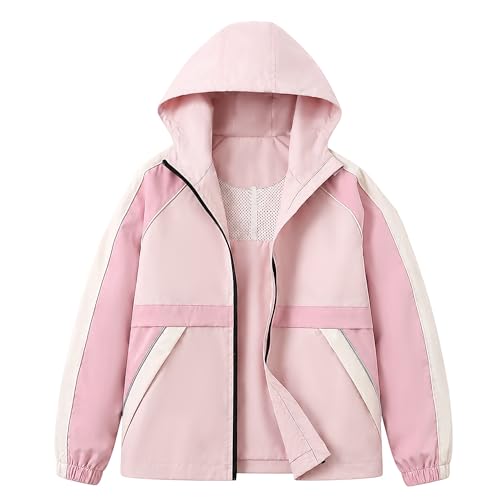 Veste imperméable pour filles pour protéger les enfants du vent et de la pluie