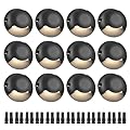 VEVOR Low Voltage Deck Lights, 3W 12V-24V LED Hardscape Lighting, IP66 Waterproof Outdoor Retaining Wall Light with Connectors, 3000K Landscape Lights for Step Stair Railing Fence (12 Pack Soft White)