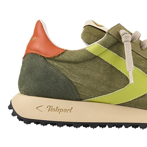 Chaussures Start Heritage Valsport Sneakers Légères en Cuir Vert Clair - 3
