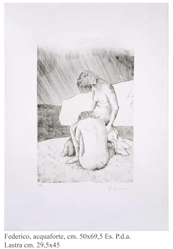 Gravure de Federico CBAM : L'Émotion de l'Art de Collection pour Sublimer Votre Foyer