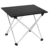 【SUPER LANGLEBIG & STABIL】 Der Klapptisch für den Außenbereich mit solider Konstruktion kann maximal 50 Pfund tragen, strukturierte Halter mit stabilen Gelenken und Verbindern sowie rutschfeste Gummifüße machen diesen Tisch super stabil, wetterbeständig und langlebig. Im Vergleich zum Nylontisch ist es wasserdicht und leicht abzuwischen.