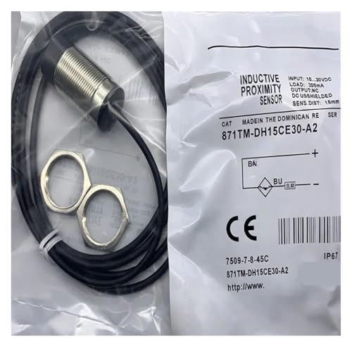 Capteur 871TM-DH2NP12-C2 de haute précision mécanique pour automates - 2