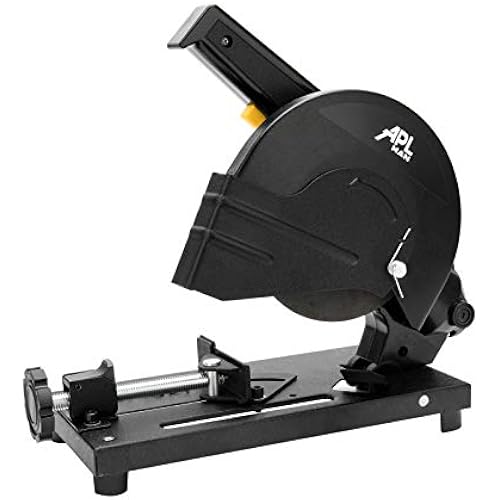 APLMAN 6 Inch Cut off Saw Metal Cutting Chop Saw Miter Saw 45° Angle iron/Rebar/Iron/Plastic Cutting