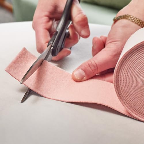 Image of Plush Cotton Moleskin for Feet - (2 inch x 15') - Densely Woven for Blister Prevention & Foot Protection (Two Pack)