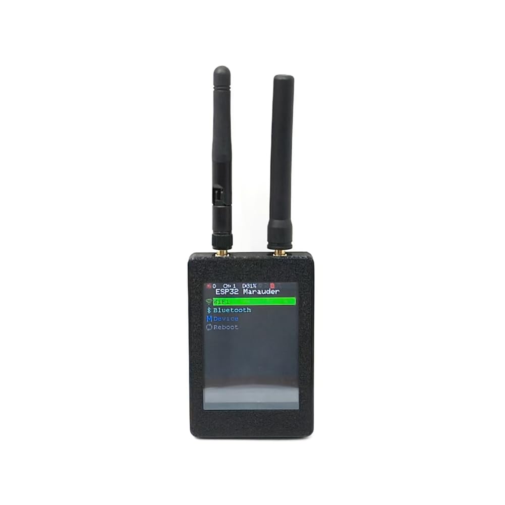 yeraa Carte de Développement Marauder Mar-X-Auder Sécurisée et Fiable, Appareil avec Écran de 2,8 Pouces, Outil Wi-FI Bluetooth Activé, Fonctionnalité sans