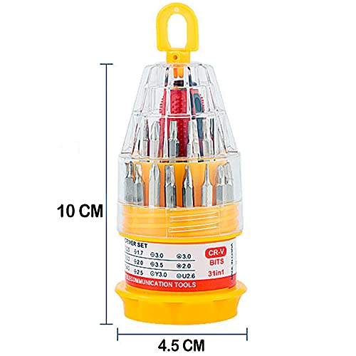Kit Jogo de Chaves Precisão 31 Peças + Chaveiro CBRN17928 - Commerce Brasil