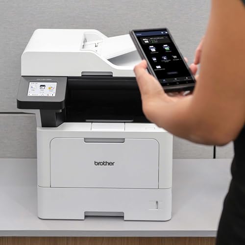 Image of Brother DCP-L5510DN Business Monochrome Laser All-in-One Printer with Duplex Printing and Networking (Renewed Premium)