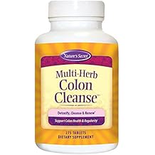 Natures Secret Multi-Herb Colon Cleanse, 275 Tablets